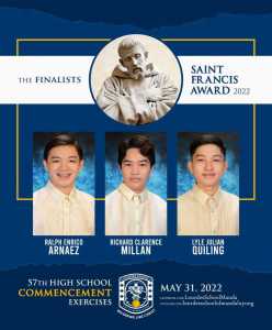 The Finalists Saint Francis Award 2022