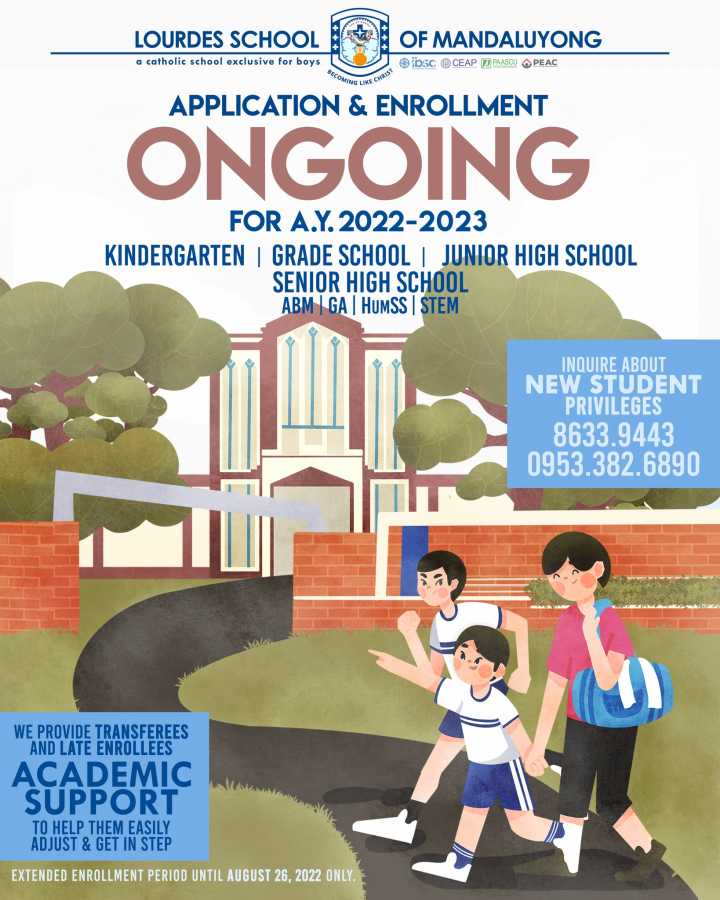 Application & Enrollment Ongoing for AY 2022 - 2023