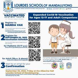 LSM - Expanded Covid - 19 Vaccination for Ages 12 - 17 and Adult Companions
