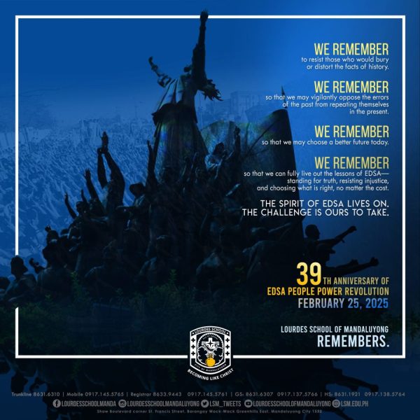 February 25, 2025 | 39th Anniversary of the EDSA People Power ...